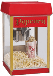 Popcorn Machine w/50 servings